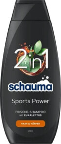 Купить шампуни для волос Schauma: Shampoo Sports Power 2in1, 400 ml