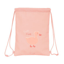 Backpack with Strings Safta Patito Pink