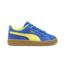 Puma Suede Terrace Lace Up Toddler Boys Blue, Yellow Sneakers Casual Shoes 3969