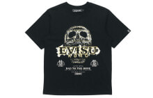 Купить мужские футболки и майки Evisu: EVISU EVISUKURO SS20 鬼头标志印花T恤 男款 / Футболка EVISU EVISUKURO SS20 T