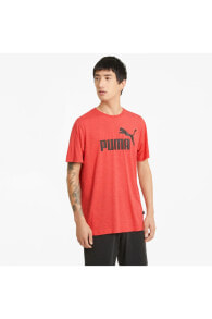 Ess Heather Tee Erkek T-shirt 586736-11 High Risk Red