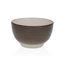 Bowl Versa Grey Stoneware 14 x 8,3 x 14 cm