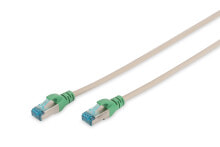 Кабели и разъемы для аудио- и видеотехники Digitus Cat5e, 0.5m сетевой кабель 0,5 m F/UTP (FTP) Серый DK-1521-005-CO