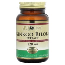 Ginkgo Biloba LifeTime Vitamins