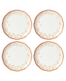 Butterfly Meadow Cottage Dinner Plate Set, Set of 4