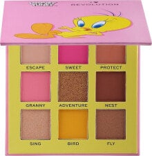 Lidschatten-Palette 9 Farben - I Heart Revolution Looney Tunes Tweety Bird Shadow Palette