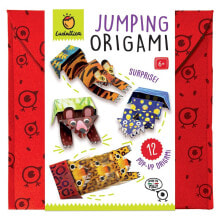 LUDATTICA Jumping Origami Surprise! Origami Figures