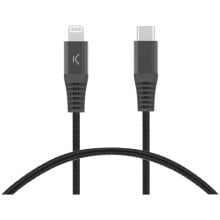 KSIX MFIF 3A 2 m USB-C to lightning cable