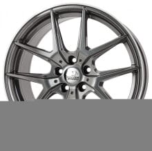 Колесный диск литой Cheetah Wheels CV.06 shiny grey polished 8x18 ET52 - LK5/112 ML70.4