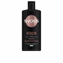 Шампуни для волос Syoss Keratin Shampoo  Восстанавливающий кератиновый шампунь для сухих волос 440 мл