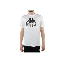 Мужские спортивные футболки мужская спортивная футболка белая с принтом и надписью Kappa Caspar Tshirt
