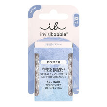 Купить резинки, ободки, повязки для волос invisibobble: Hair band Power Crystal Clear 6 pcs