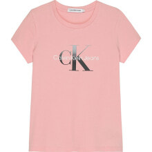 CALVIN KLEIN JEANS Gradient Monogram Short Sleeve T-Shirt