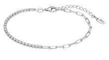 Браслеты design chain gold-plated bracelet with zircons LP3270-2 / 1