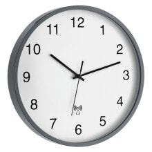 TFA-Dostmann 60.3511.10 настенные часы Круглый Серый, Белый