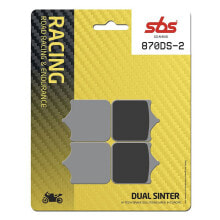 SBS Dual Road Racing Dynamic Racing Concept Hi-Tech 870DS-2 Sintered Brake Pads