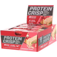 Protein Crisp, Caramel Chocolate Crunch, 12 Bars, 2.05 oz (58 g) Each