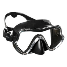 Masks and snorkels for scuba diving