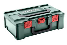 Ящики для строительных инструментов Metabo 626890000, Жесткий футляр для инструмента, акрилонитрилбутадиенстирол (ABS), Зеленый, Красный, 16,7 л, 125 кг, 496 мм