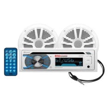 BOSS AUDIO CD AM/FM/Bluetooth MCK508WB.6 Pack