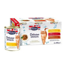 BUTCHER´S Delicious dinners meaty selectionjelly 6x400g wet cat food