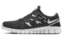 Nike Free Run 2 减震防滑透气轻便 低帮 跑步鞋 黑白 / Обувь спортивная Nike Free Run 2 DQ8977-001