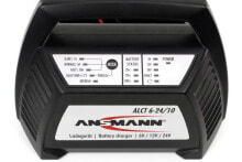 Зарядные устройства и адаптеры для мобильных телефонов Ansmann ALCT6-24/10 Зарядное устройство для аккумуляторов транспортных средств 6/12/24 V Черный 1001-0014
