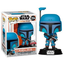 FUNKO POP Star Wars Mandalorian Death Watch Mandalorian Two Stripes Exclusive