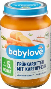 Gemüse Frühkarotten mit Kartoffel ab dem 5. Monat, 190 g