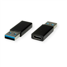 Value Adapter, USB 3.2 Gen 1, Type A - C, M/F USB Type A USB Type C Черный 12.99.2998