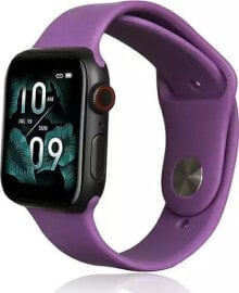 Pasek do smartwatcha Beline Silicone do Apple Watch 42/44/45/49mm fioletowy /purple