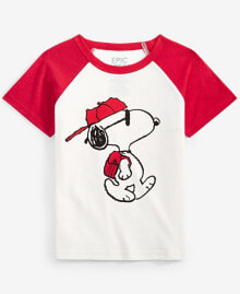 Купить детские футболки и майки для мальчиков Epic Threads: Toddler Boys Snoopy Graphic T-Shirt, Created for Macy's