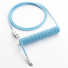 Компьютерный разъем или переходник Cablemod CM-CKCA-CW-LBW150LBW-R. Cable length: 1.5 m, Connector 1: USB A, Connector 2: USB C, Product colour: Blue