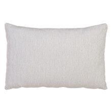 Cushion Polyester Light grey Acrylic 60 x 40 cm