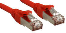Кабели и разъемы для аудио- и видеотехники Lindy Cat.6 SSTP / S/FTP PIMF Premium 0.3m сетевой кабель 0,3 m Красный 45620
