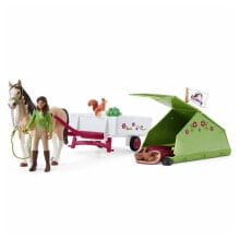 SCHLEICH Horse Club Sarah´s Camping Adventure Figure