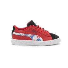 Puma Suede Splash Lace Up Toddler Boys Red Sneakers Casual Shoes 38857801