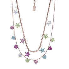 Ювелирные колье Playful double necklace for girls L1014