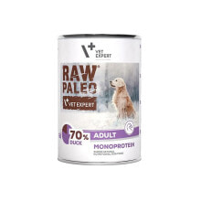 RAW PALEO Adult monoprotein duck wet dog food 400g