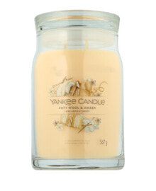 Yankee Candle Signature Soft Wool & Amber