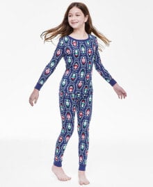 Family Pajamas Little & Big Kids Nutcracker Mix It Cotton Snug-Fit Pajamas, 2 Piece Set купить онлайн