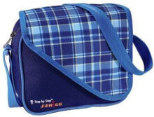 Pre-school bag JUNIOR "Alpbag Boys" checkered-blue