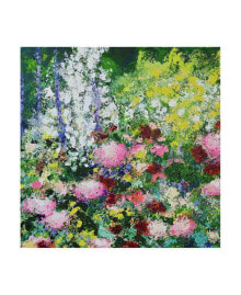 Trademark Global allan Friedlander Summertime Floral Canvas Art - 15.5
