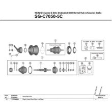 SHIMANO SG-8C31-A Right