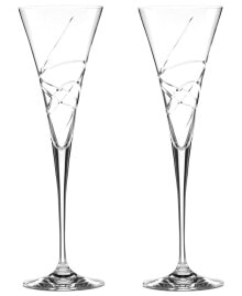 Lenox stemware, Adorn Toasting Flutes, Set of 2