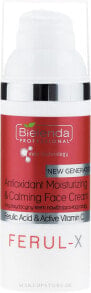 Antioxidative feuchtigkeitsspendende und beruhigende Gesichtscreme - Bielenda Professional Ferul-X Antioxidant Moisturizing & Calming Face Cream