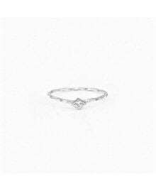 Купить кольца и перстни Bearfruit Jewelry: Thin Crystal Solitaire Ring