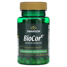 Витамины и БАДы для пищеварительной системы Swanson, BioCore, Optimum Complete, 90 растительных капсул