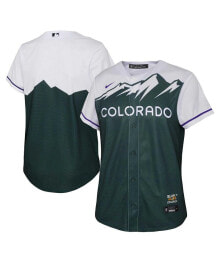 Nike big Boys Green Colorado Rockies 2022 City Connect Replica Team Jersey