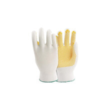 Honeywell Handschuhe PolyTRIX N 912 Größe 10 weiß/gelb EN 388 PSA-Kategorie II , VE: 10 Paar